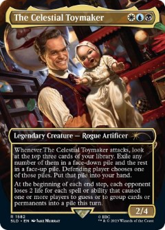 The Celestial Toymaker Secret Lair Drop - Doctor Who Art